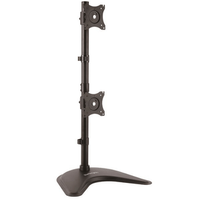 SOPORTE VERTICAL ACERO PARA 2 MONITORES BASE AJUSTABLE VE SA ARMBARDUOV