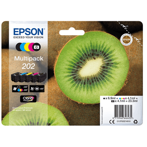 MULTIPACK 5-FARBIG 202 KIWI CLARA PREMIUM I NK C13T02E74010
