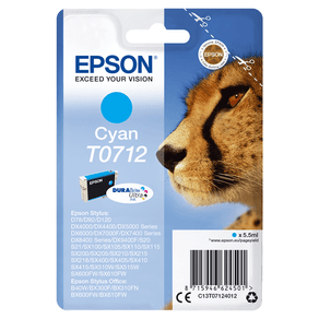 CARTUCHO EPSON CYAN T0712 C13T07124012 C13T07124012