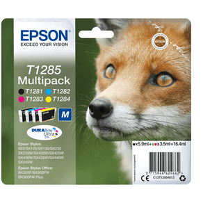 CARTUCHO EPSON MULTIPACK T1285 4 COLORES C13T12854012 C13T12854012