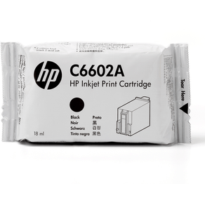 CARTUCHO HP NEGRO ADDMASTER/IJ 6000 18ML (7 MILLONES DE CARACTERES) C6602A
