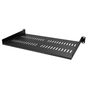 1U VENTED RACK SHELF - 10 IN CABSHELFV1U