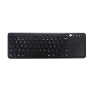 TECLADO INALAMBRICO COOLBOX COOLTOUCH NEGRO + TOUCHPAD COO-TEW01-BK