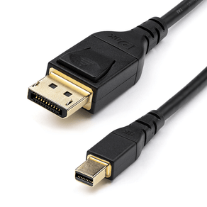 2M MINI DP TO DISPLAYPORT 1.4 - 8K 60HZ VESA CERTIFIED CAB LE DP14MDPMM2MB