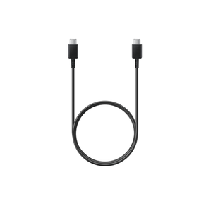 SAMSUNG cable USB C Macho/Macho, Negro EP-DA705BBEGWW