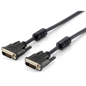 CABLE DVI EQUIP  DUAL LINK MACHO - MACHO 3M CON FERRITAS (DVI-D) 118933 118933