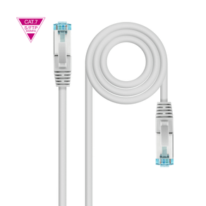 LATIGUILLO/CABLE RED NANO CABLE RJ45 CAT.7 LSZH SFTP PIMF AWG26 25M GRIS 10.20.1725
