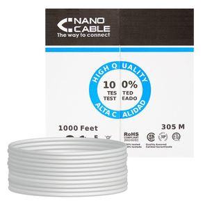CABLE NC BOBINARJ45 5E APANTALLADO 305M 10.20.0704