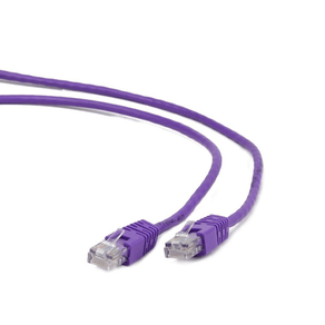 CABLE RED CAT5E GEMBIRD UTP VIOLETA 0,5 M PP12-0.5M/V