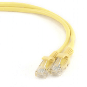 CABLE RED GEMBIRD UTP CAT5E 1M AMARILLO PP12-1M/Y