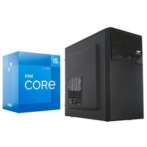 Ordenador sobremesa NETWAY FREE  Intel Core i5-12400 2,5GHz/16GB DDR4 3200MHz/500GB SSD/FreeDOS, negro DL-NTW18313