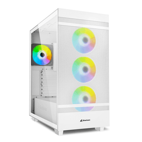 SHARKOON REBEL Rebel C50 RGB ATX RGB Blanco 4044951038251