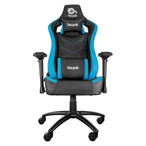 SILLA GAMER TALIUS VULTURE NEGRA/AZUL BUTTERFLY, 4D, BASE METWAL, RUEDAS NYLON TAL-VULTURE-BLU