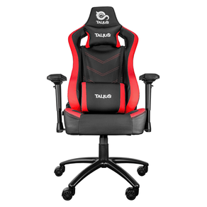 SILLA GAMER TALIUS VULTURE NEGRA/ROJA BUTTERFLY, 4D, BASE METWAL, RUEDAS NYLON TAL-VULTURE-RED
