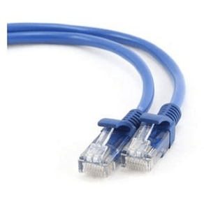 Cable CAT5E UTP moldeado 0,25m Azul PP12-0,25M/B