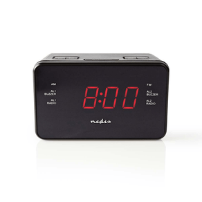RADIO RELOJ NEDIS CLAR002BK CLAR002BK