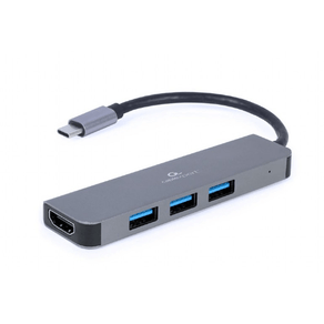 ADAPTADOR MULTIPUERTO GEMBIRD USB TIPO C 2 EN 1 HUB , HDMI A-CM-COMBO2-01