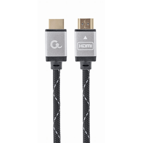 CABLE TRENZADO HDMI 2.0 4K 60HZ GEMBIRD SELECT PLUS SERIES CON ETHERNET 5M NEGRO CCB-HDMIL-5M