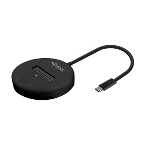 AISENS USB-C Dock M.2 (NGFF) ASUC-M2D013-BK SATA/NVMe A USB3.1 Gen2, Negra ASUC-M2D013-BK