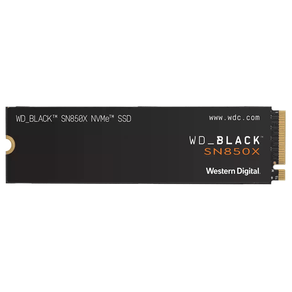 SANDISK Black SN850X NVMe  SSD 1000GB M.2  7300MB/s PCI Express 4.0 NVMe WDBB9G0010BNC-WRSN