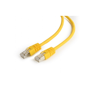 CABLE RED GEMBIRD FTP CAT6 0,25M AMARILLO PP6-0.25M/Y