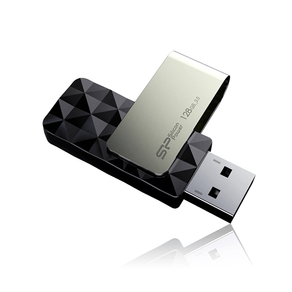 SP memoria USB Blaze B30 USB 3.1 Gen1 128GB Black SP128GBUF3B30V1K
