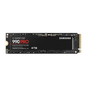 SAMSUNG  990 PRO  SSD 4000GB M.2  7450MB/s PCI Express 4.0 NVMe MZ-V9P4T0BW