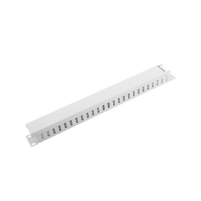 ORGANIZADOR DE CABLES LANBERG METALICO 1U TIPO A RACK 19 GRIS AK-1201-S