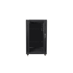 ARMARIO RACK LANBERG 22U 600X600 FLAT PACK PUERTA CRISTAL NEGRO FF01-6622-12B