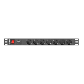 REGLETA LANBERG 1U 10A 7X SCHUKO RACK 19