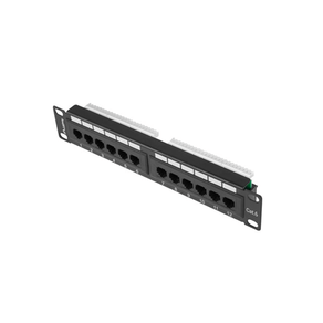 PATCH PANEL LANBERG 12 PUERTOS 1U 10