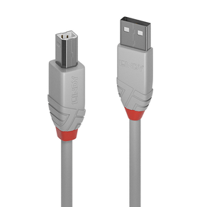 5M USB 2.0 TYPE A TO B CABLE  ANTHRA LINE 36685