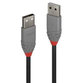 0.2M USB 2.0 TYPE A CABLE, ANTHRA L 36690