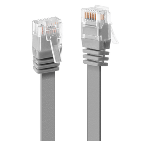 1M CAT.6 U/UTP FLAT CABLE  GREY 47491