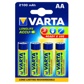 RECH.ACCU POWER AA 2100MAH BLI 4 56706101404