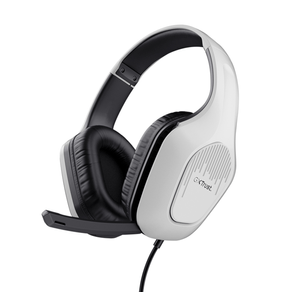 HEADSET TRUST GAMING GXT 415PS ZIROX PS5 LIGEROS, MICROFONO PLEGABLE, BLANCOS 24993 24993