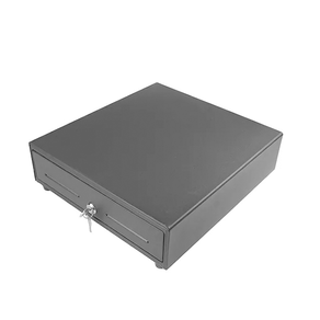CAJON PORTAMONEDAS MUSTEK CP-330, 330 X 335 MM, COLOR NEGRO. LB-330A