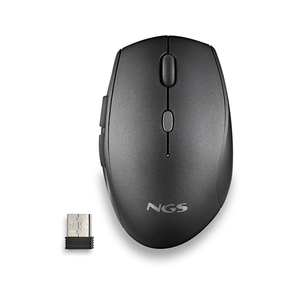 MOUSE NGS WIRELESS ERGO BEE BLACK CON TECLAS SILENCIOSAS NEGRO BEEBLACK