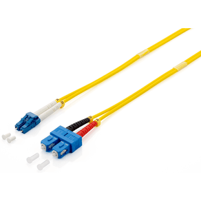 CABLE FIBRA OPTICA MONOMODO LC/SC 0.9/125 LSOH 2M COLOR AMARILLO 254332