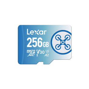 LEXAR 256GB FLY HIGH-PERFORMANCE 1066X MICROSDXC UHS-I, UP TO 160MB/S READ 90MB/S WRITE C10 A2 V30 U3 LMSFLYX256G-BNNNG