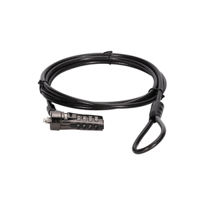 CABLE DE SEGURIDAD CONCEPTRONIC CUSTODIO01BS POR COMBINACION 4 DIGITOS 1.8M CUSTODIO01BS