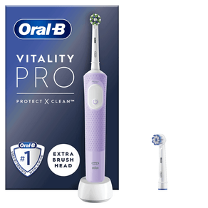 CEPILLO DENTAL ELECTRICO BRAUN VITALITY PRO MORADO ORAL-B VITALITY PRO MORADO
