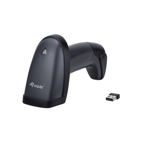 SCANNER CODIGO DE BARRAS INALAMBRICO EQUIP 351024 CODIGOS 1D-2D-QR SOPORTE IP54 Vel. 220fps Dist. 1500mm ESCANEO MANUAL Y CONTINUO 351024