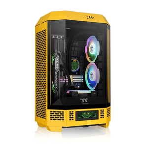 CAJA THERMALTAKE THE TOWER 300 BUMBLEBEE MINI-ITX 2XUSBA 3.2 SIN FUENTE NEGRO CA-1Y4-00S4WN-00