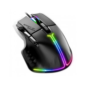 Spirit of Gamer Raton Souris Pro M5 Negro S-PM5RGB