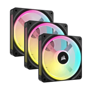 VENTILADOR CAJA CORSAIR QX RGB SERIES iCUE LINK QX120 RGB 120MM MAGNETIC DOME TRIPLE PACK CO-9051002-WW CO-9051002-WW