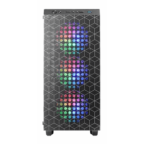 Mars Gaming Caja Atx MC-MAG 3 FRGB FAN Negro MCMAG