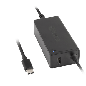 CARGADOR UNIVERSAL DE PORTATIL NGS UNIVERSAL PARA NETBOOK 65W AUTOMATICO USB-C 20V/3,25A W-65WTYPE C