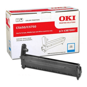 OKI C5650/C5750 Tambor Cian 20k 43870007