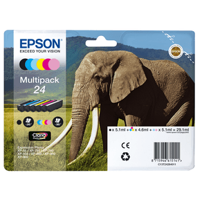 Ink/24 Elephant CLcMLmYK C13T24284011
